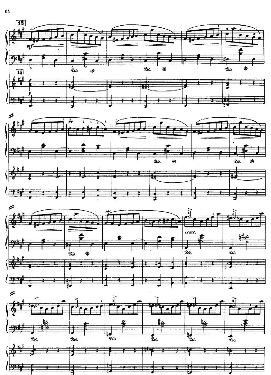 Piano Concerto in a Minor Op.54（a小调钢琴协奏曲·双钢琴）