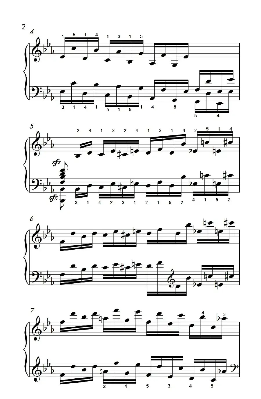 莫什科夫斯基 钢琴练习曲（第七首）