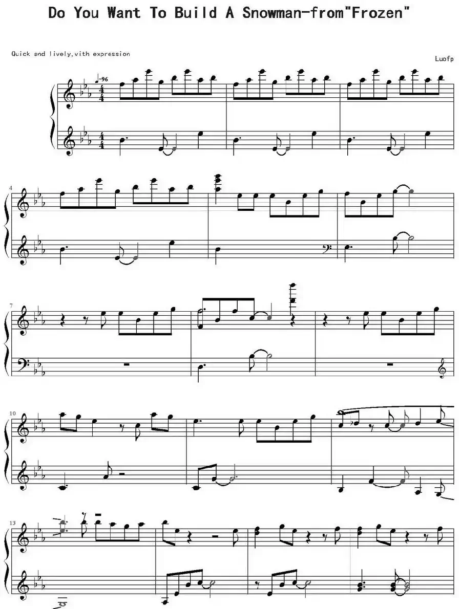 Do You Want To Build A Snowman