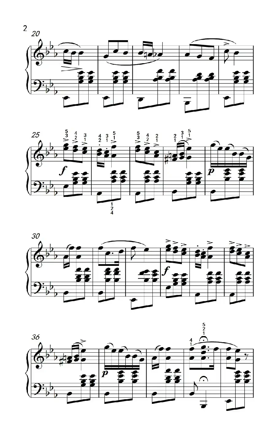 桑塔·露琪亚（老年大学 钢琴教程 3）