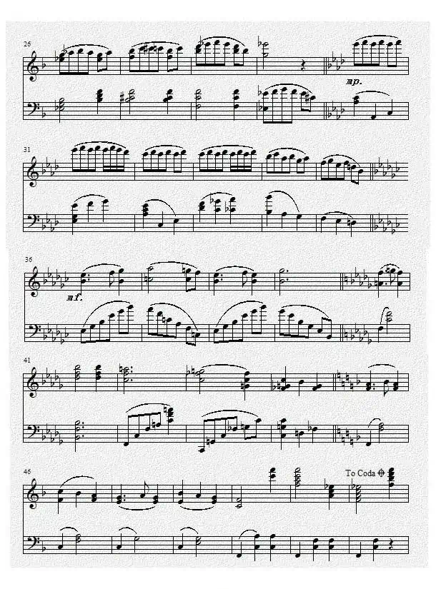 钢琴奏鸣曲Ⅱ（回旋曲）（项道荣作品）