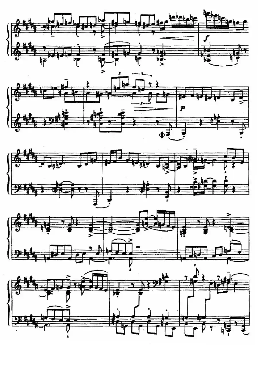 24 Preludes and Fugues Op.82（24首前奏曲与赋格·15）