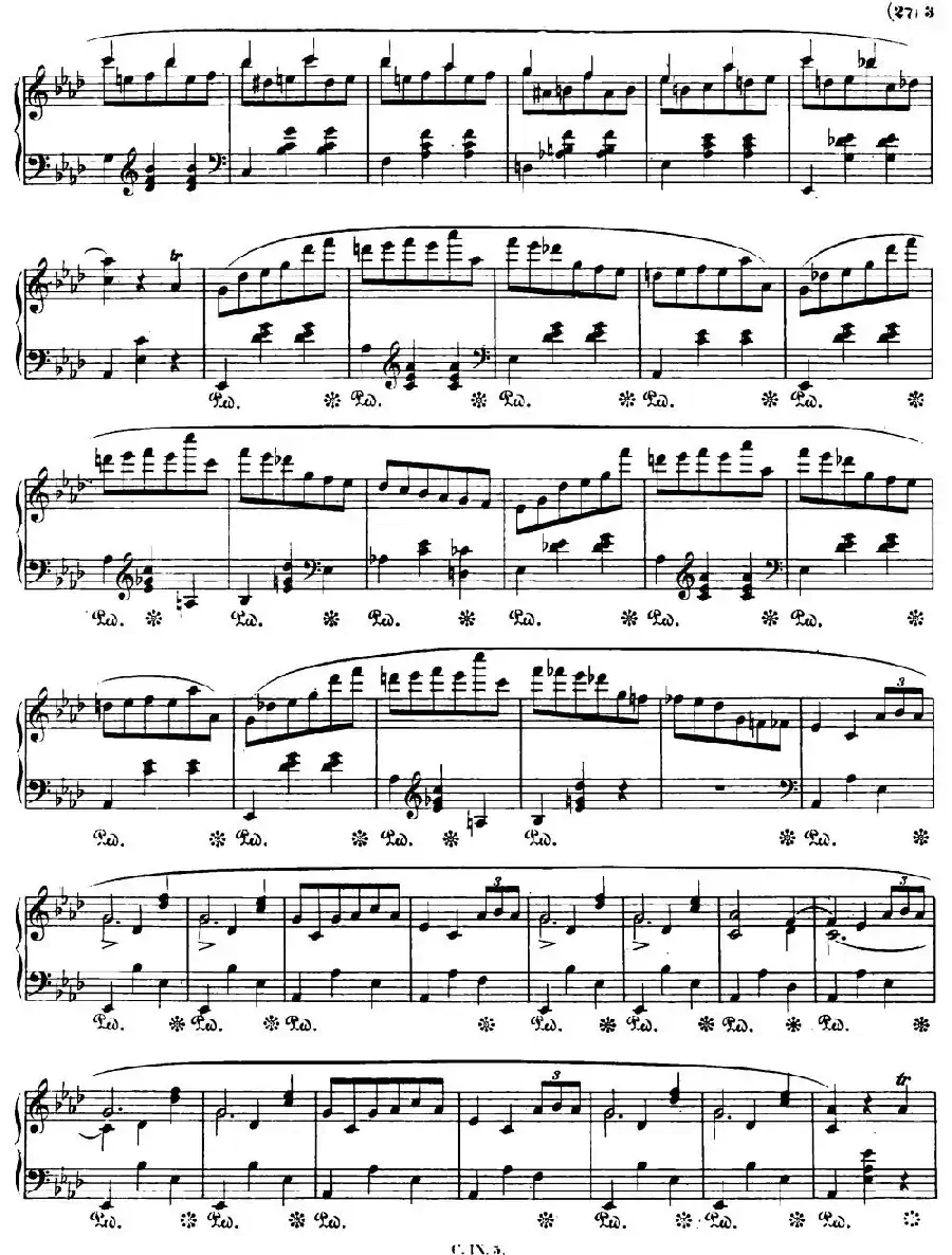 降A大调圆舞曲Op.42