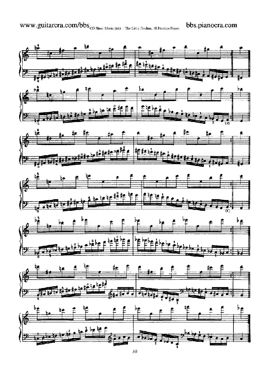 48 Practice Pieces（四十八首钢琴练习曲）