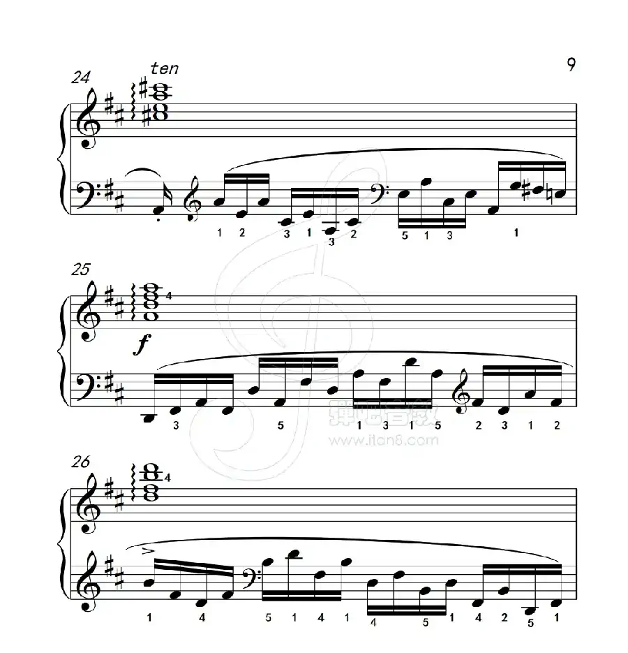 练习曲 20（克拉莫钢琴练习曲60首）