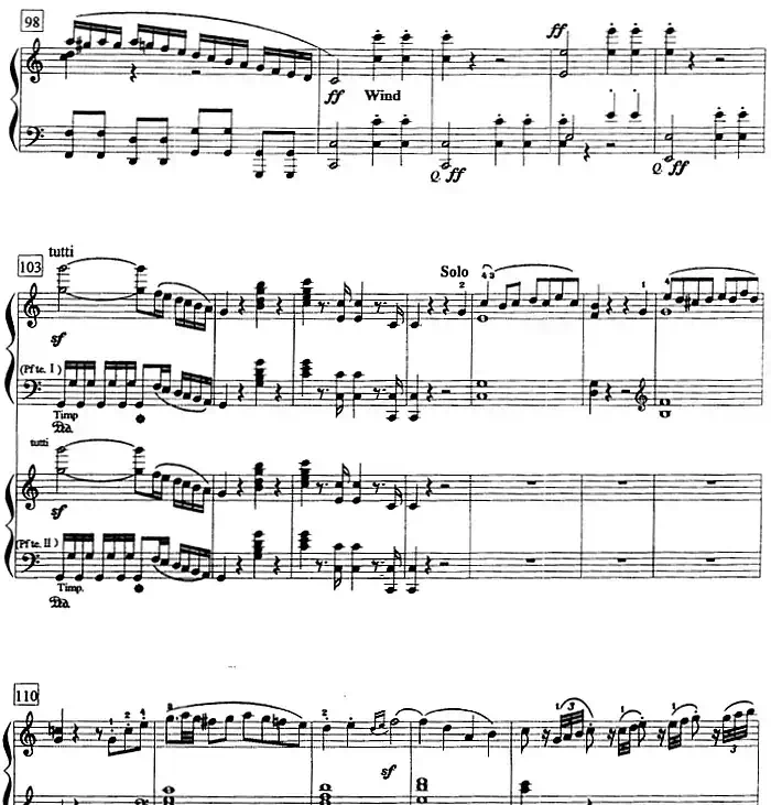 钢琴教程第八级 大型乐曲（C大调第一钢琴协奏曲 Op.15 第一乐章）
