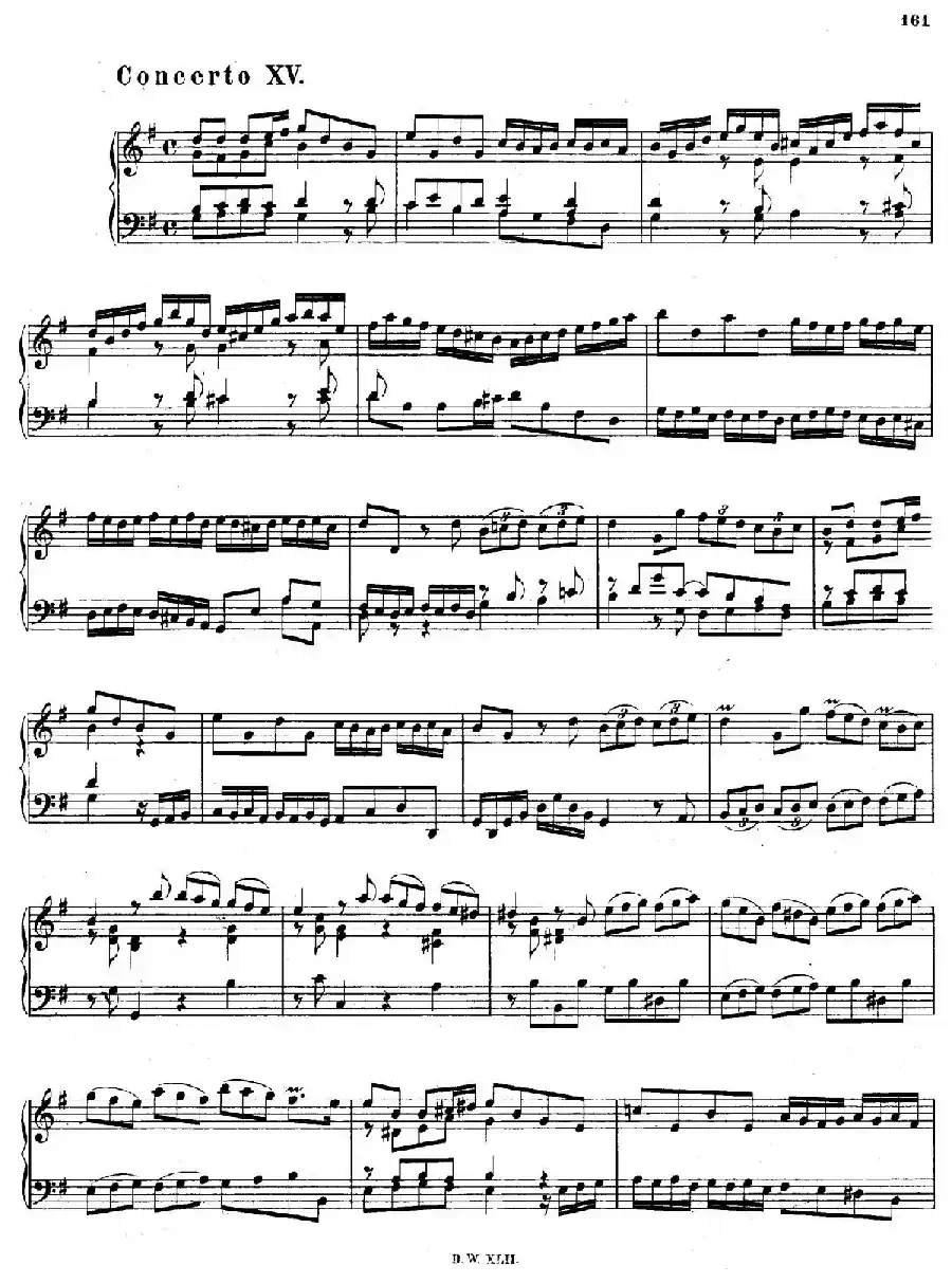 16 Concertos BWV 972-987（十六首为独奏古钢琴而作的协奏曲）（P101——112）
