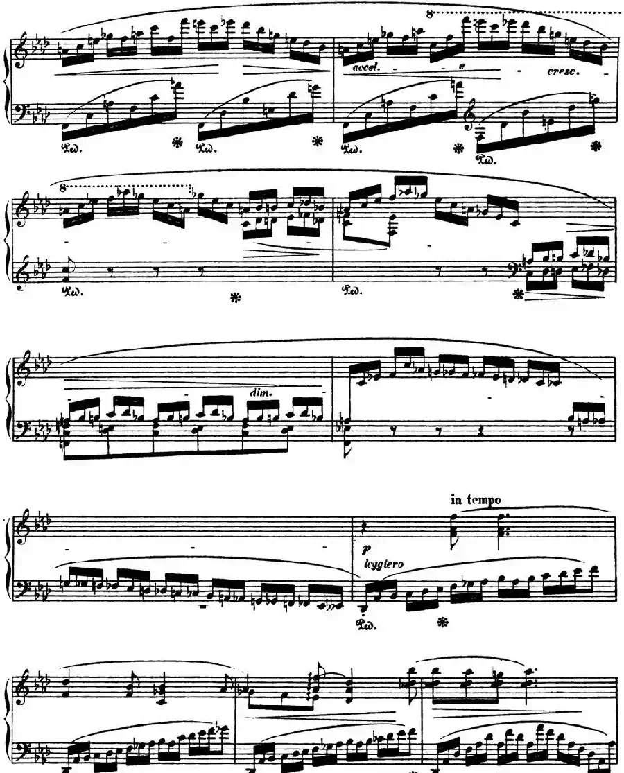 肖邦 叙事曲4 f小调 Chopin Ballade No.4 Op.52