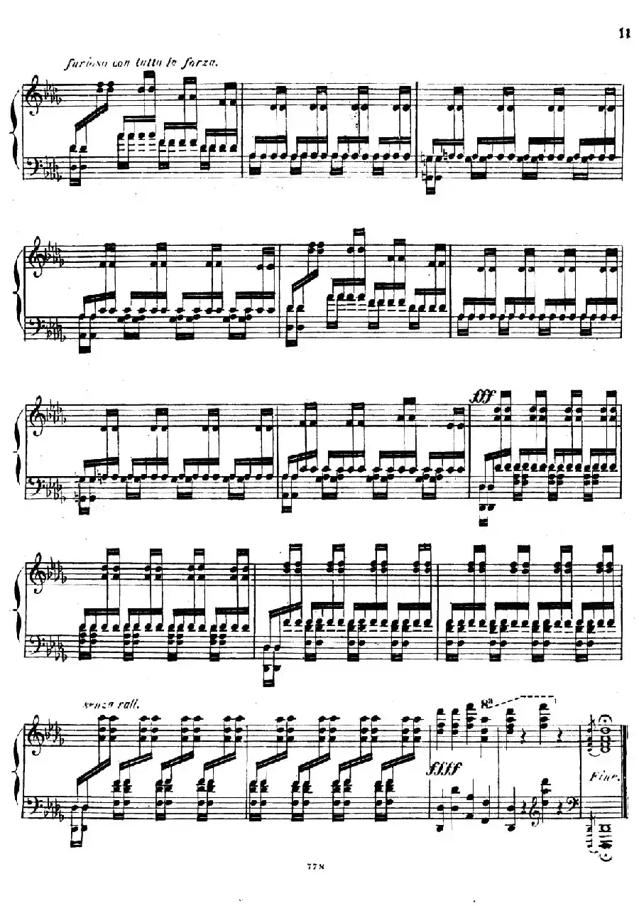 Grande Etude de Concert Tremolo Op.58（音乐会练习曲“震音”）