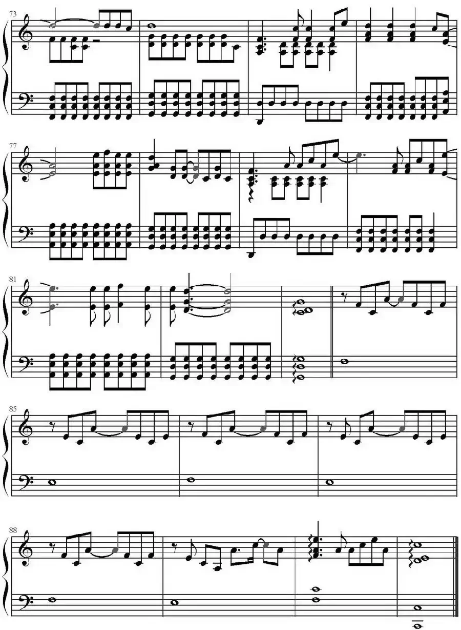 The Last Goodbye(电影《霍比特人3:五军之战》主题曲)