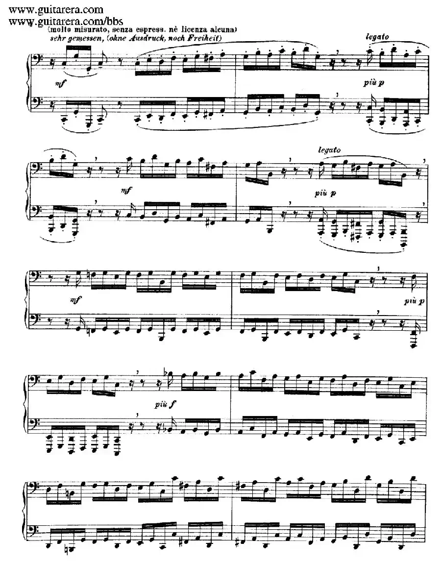 Toccata, Adagio and Fugue in C Major BWV 564 （C大调托卡塔、柔板和赋格）