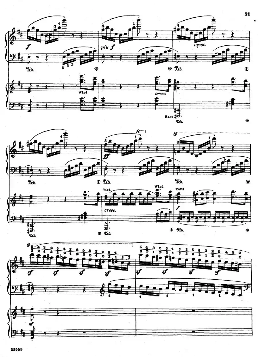 Capriccio Brillante in B Major Op.22（B大调华丽随想曲·双钢琴）