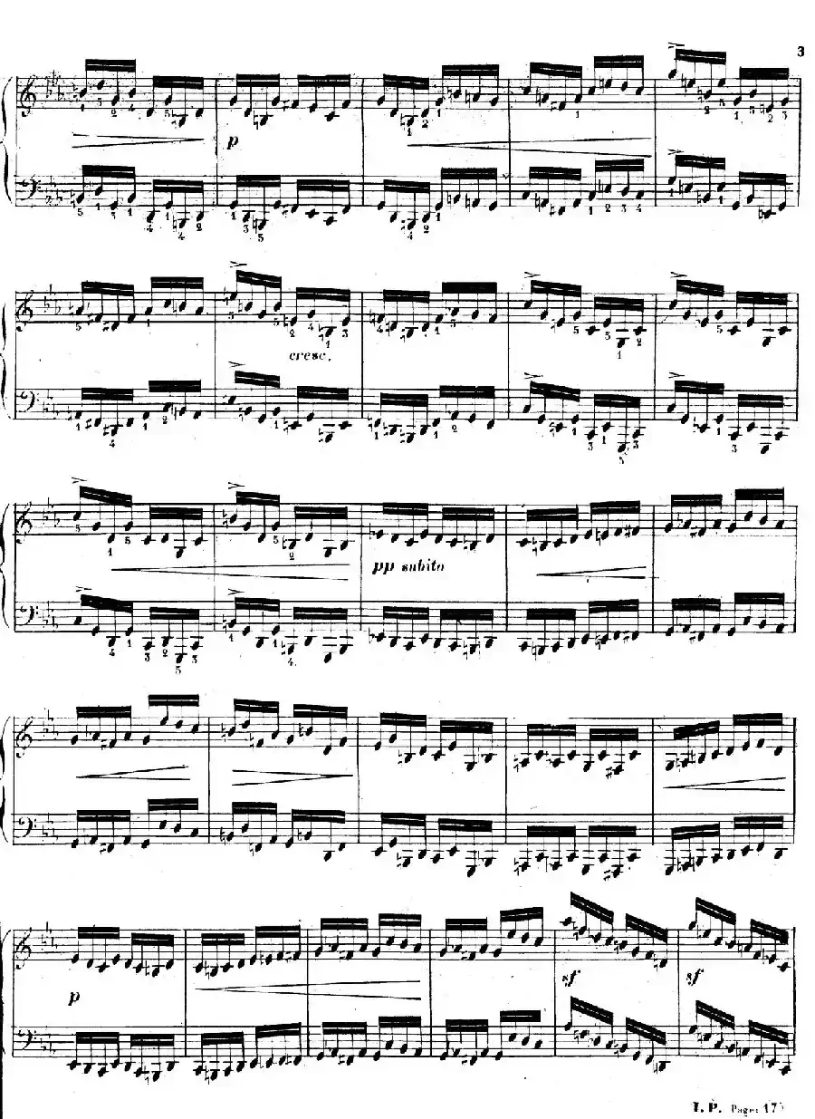 3 Grandes Etudes Op.76 No.3（3首华丽练习曲·3）