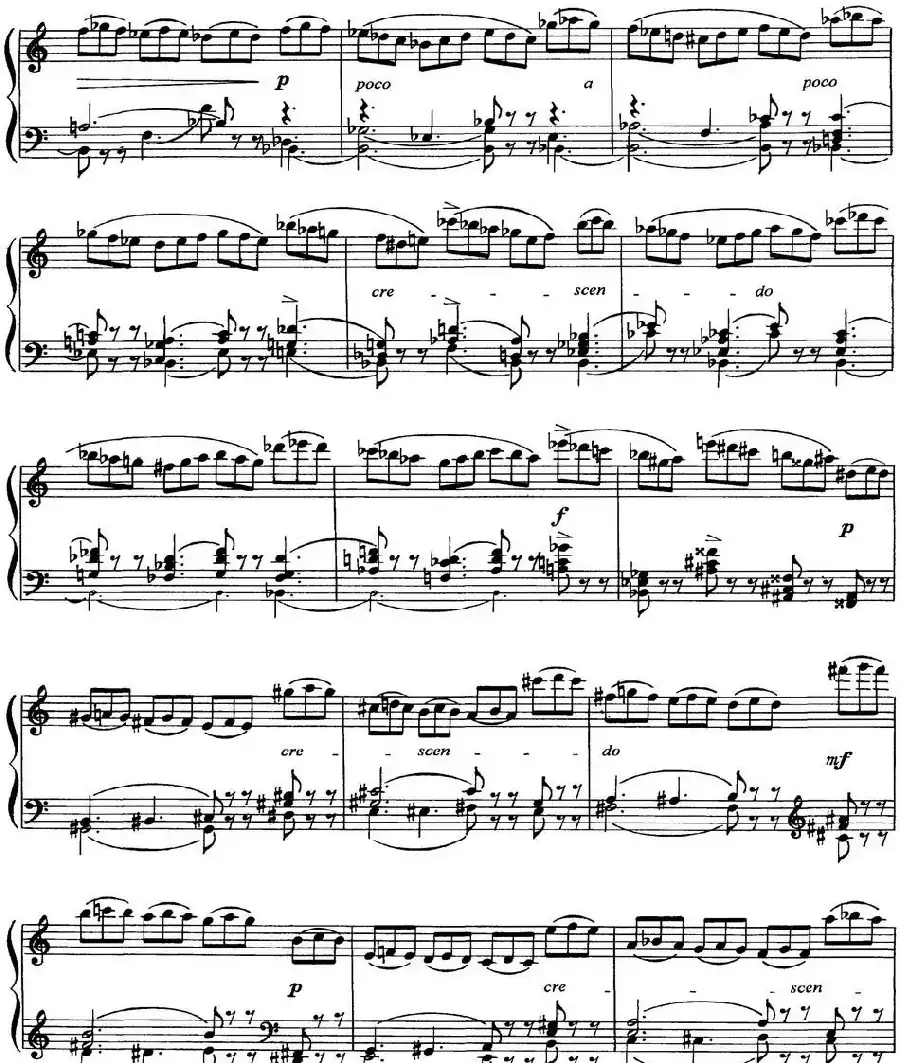 柴可夫斯基18首钢琴小品Op.72（10.Scherzo-fantaisie）
