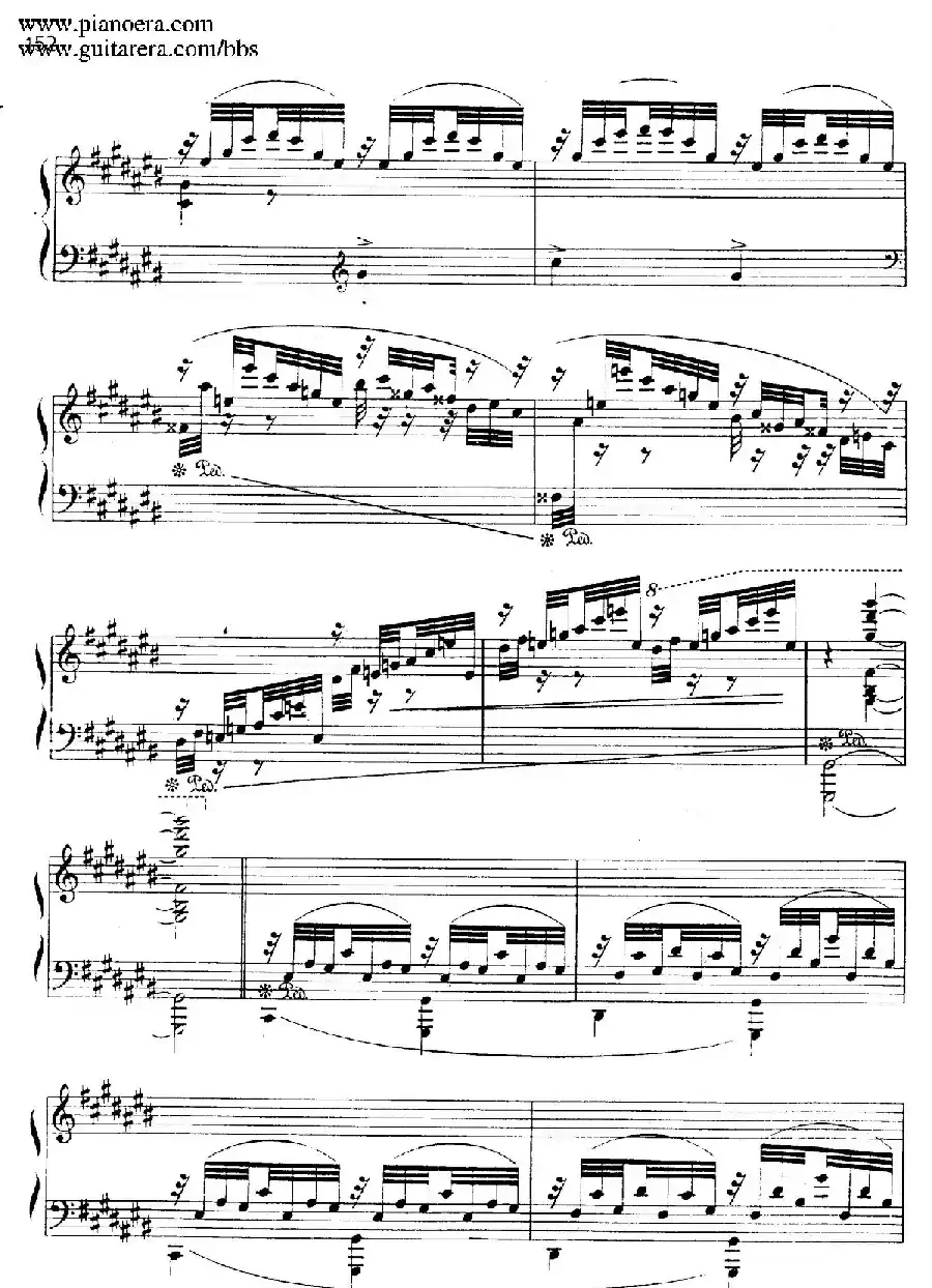 Allegro de Concierto（升C大调音乐会快板）