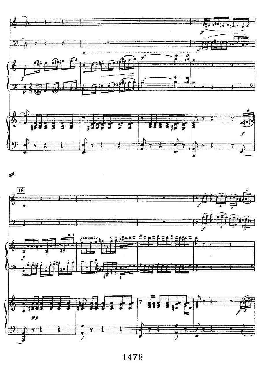 Triple Concerto in C Major Op.56（C大调三重协奏曲·双钢琴·Ⅲ）