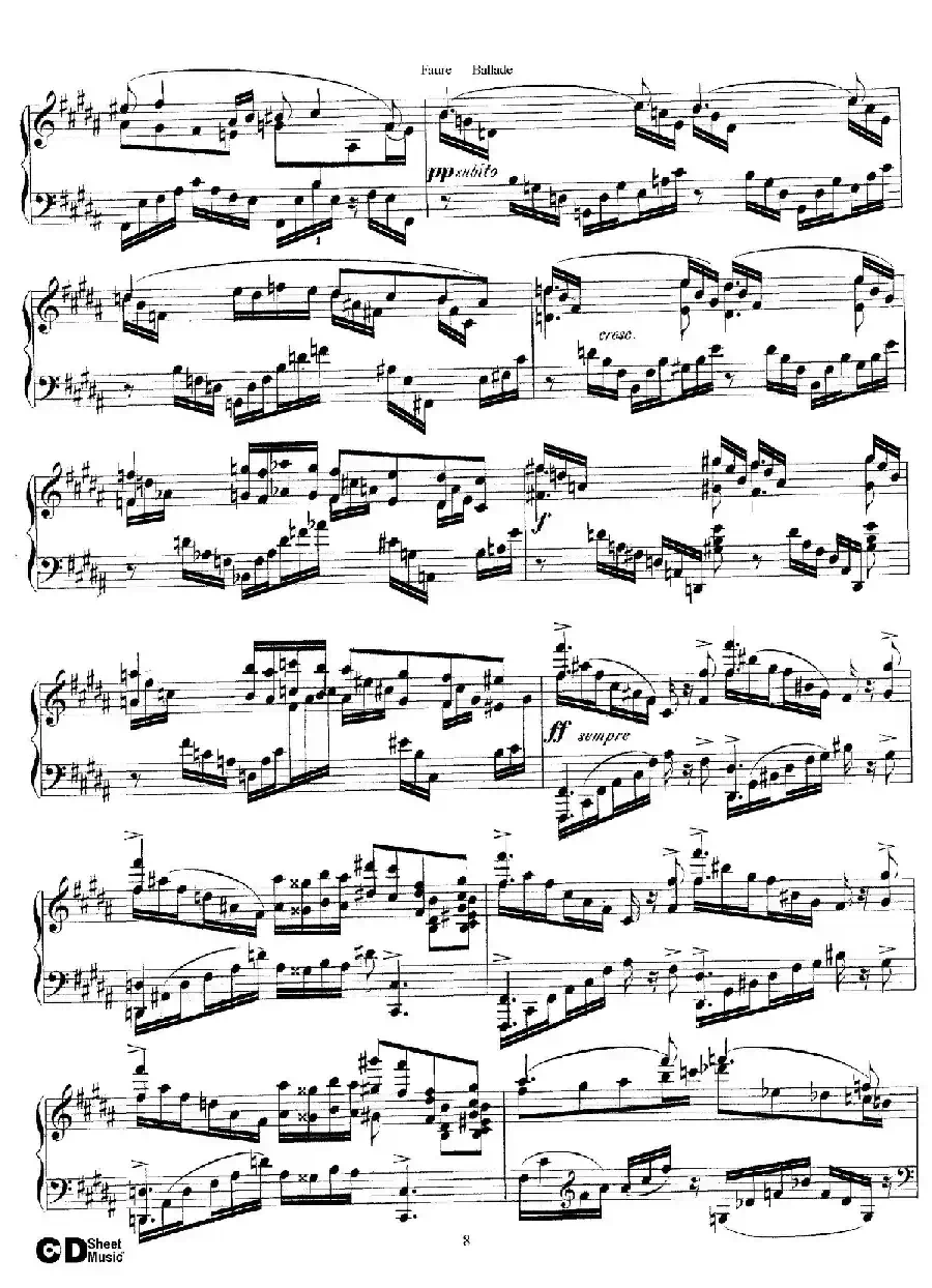 Ballade Op.19（叙事曲）