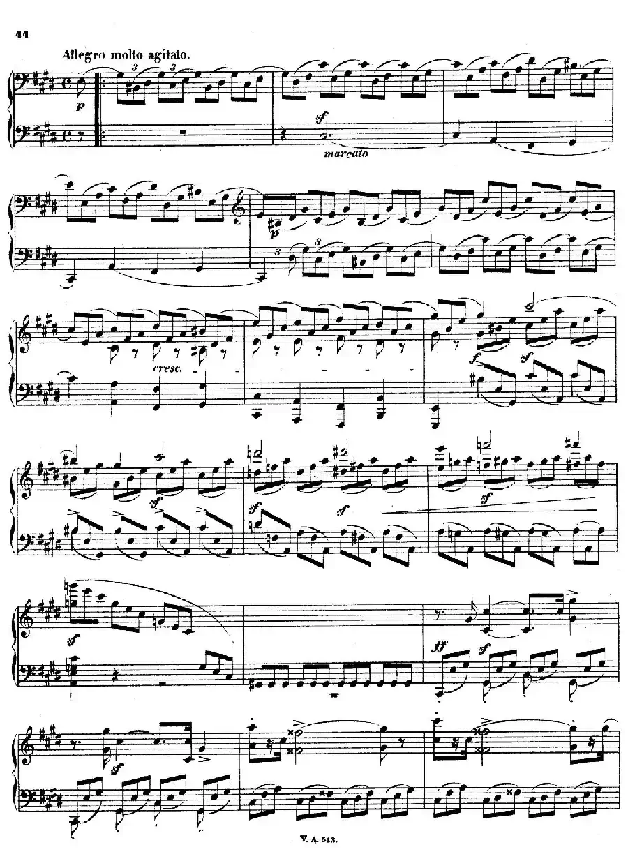 升c小调第一钢琴奏鸣曲（Op.6）