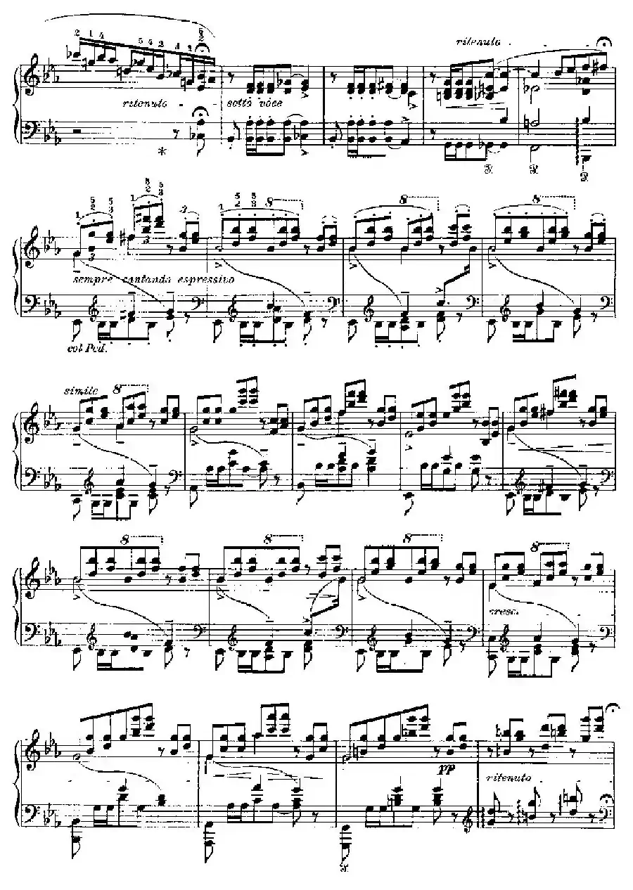 Two Polonaises S.223（2首波洛奈兹舞曲·c小调）