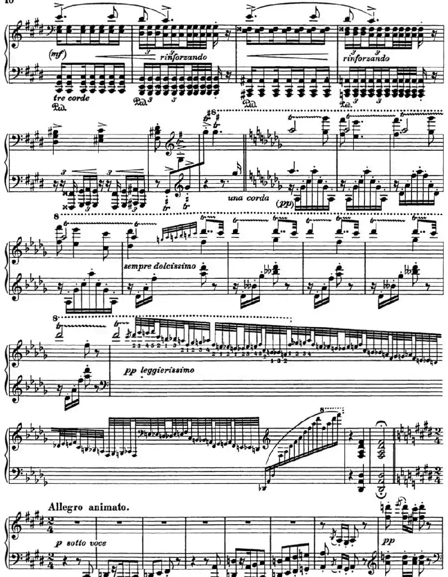 李斯特 匈牙利狂想曲 Hungarian Rhapsodies S.244 No.1