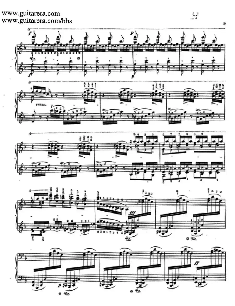 d小调托卡塔与赋格（BWV 565·陶西格改编钢琴独奏版）