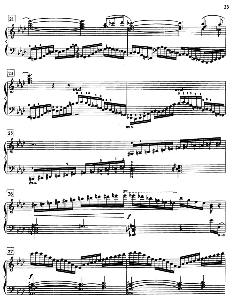 莫什科夫斯基练习曲（Op.72.No.11）