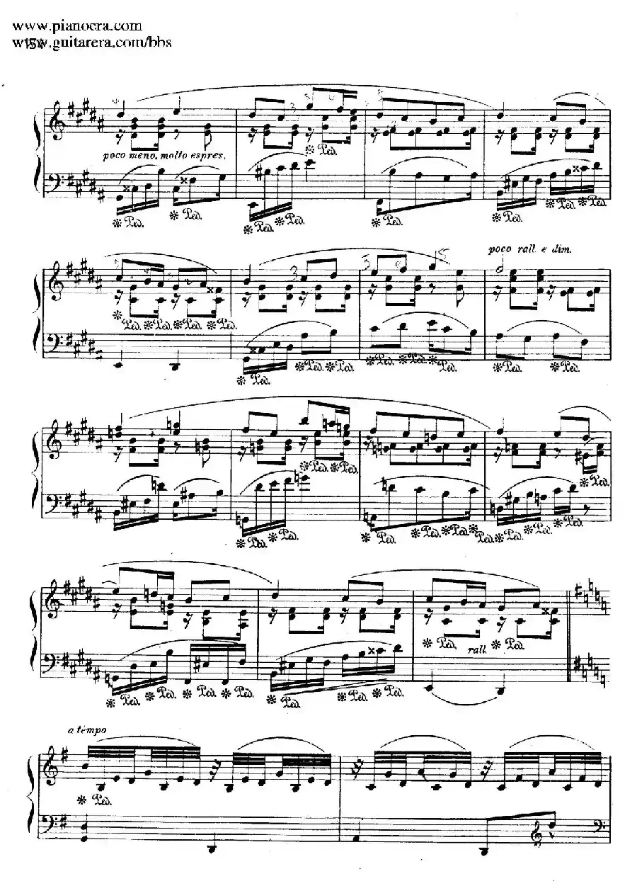 Allegro de Concierto（升C大调音乐会快板）