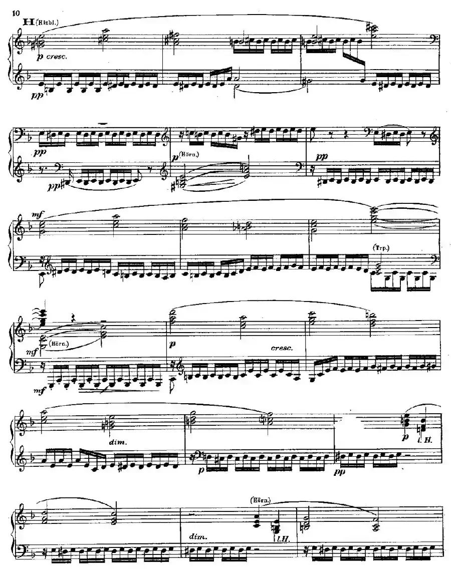 Symphony No.3 in d Minor - Solo Piano（d小调第三交响曲·钢琴独奏版·Ⅰ）