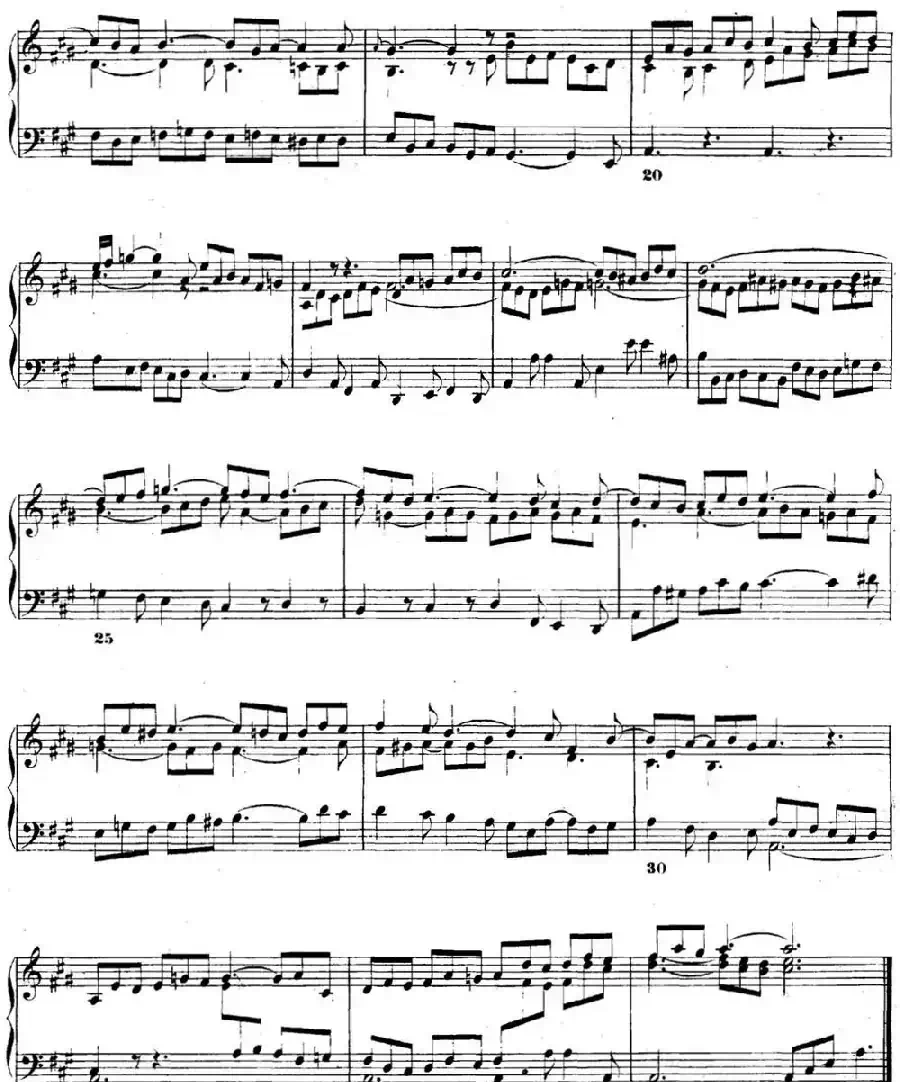 巴赫《平均律钢琴曲集·第二卷》之前奏曲(NO.19)