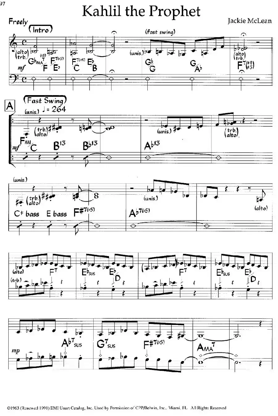 Kahlil the Prophet(爵士钢琴曲)