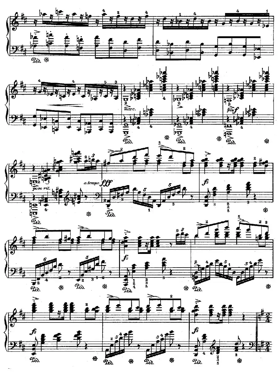 Lyric Pieces Op.65，No.6