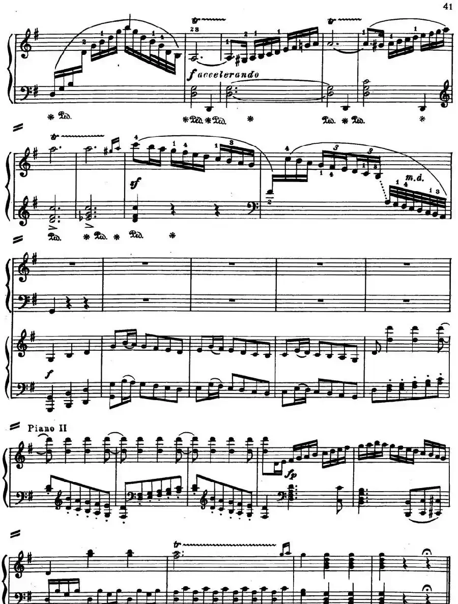二十八部钢琴协奏曲 No.4
