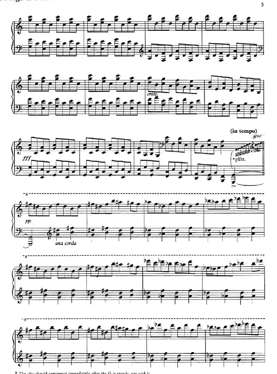 Toccata for Piano H.153（托卡塔）