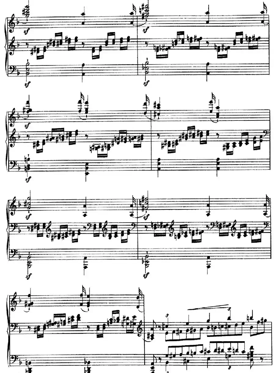 12 Etudes d'execution Transcendante S.139（12首超技练习曲·4）