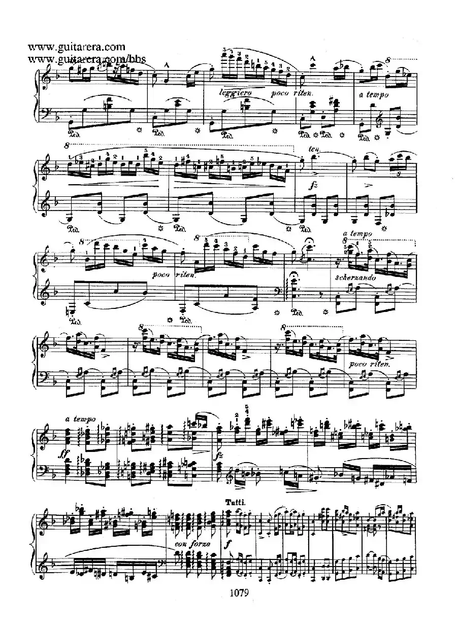 Krakowiak Grand Rondo de Concert Op.14 （克拉科维克音乐会用大回旋曲·钢琴独奏版）