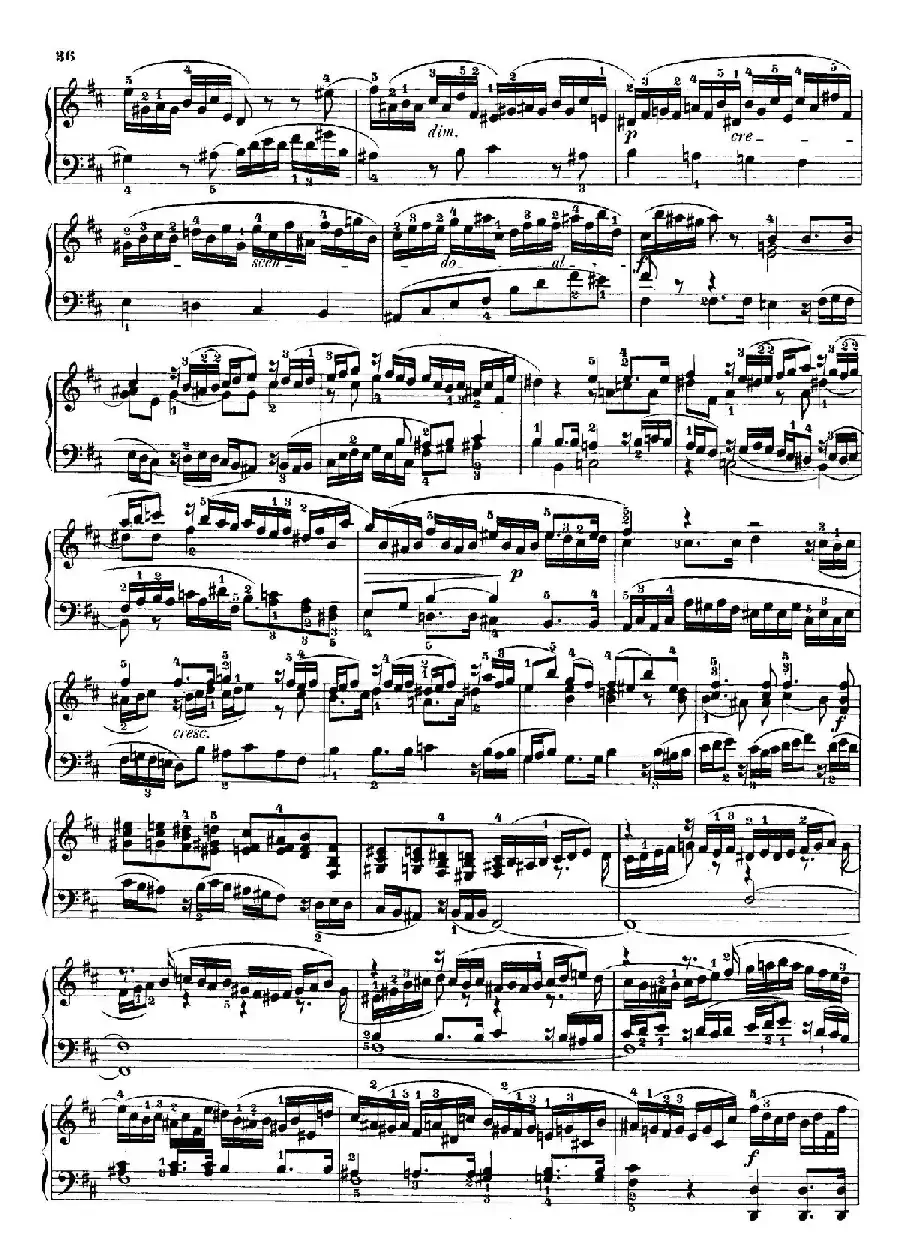 6 Preludes and Fugues Op.35（6首前奏曲与赋格·3）