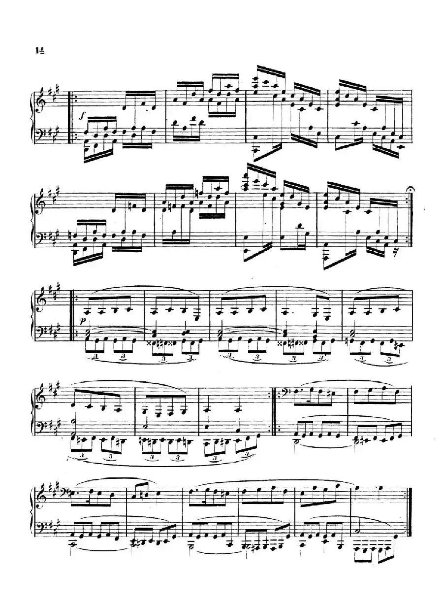 Variations on Yankee Doodle from Miscellenies Op.93（扬基嘟得主题变奏曲）