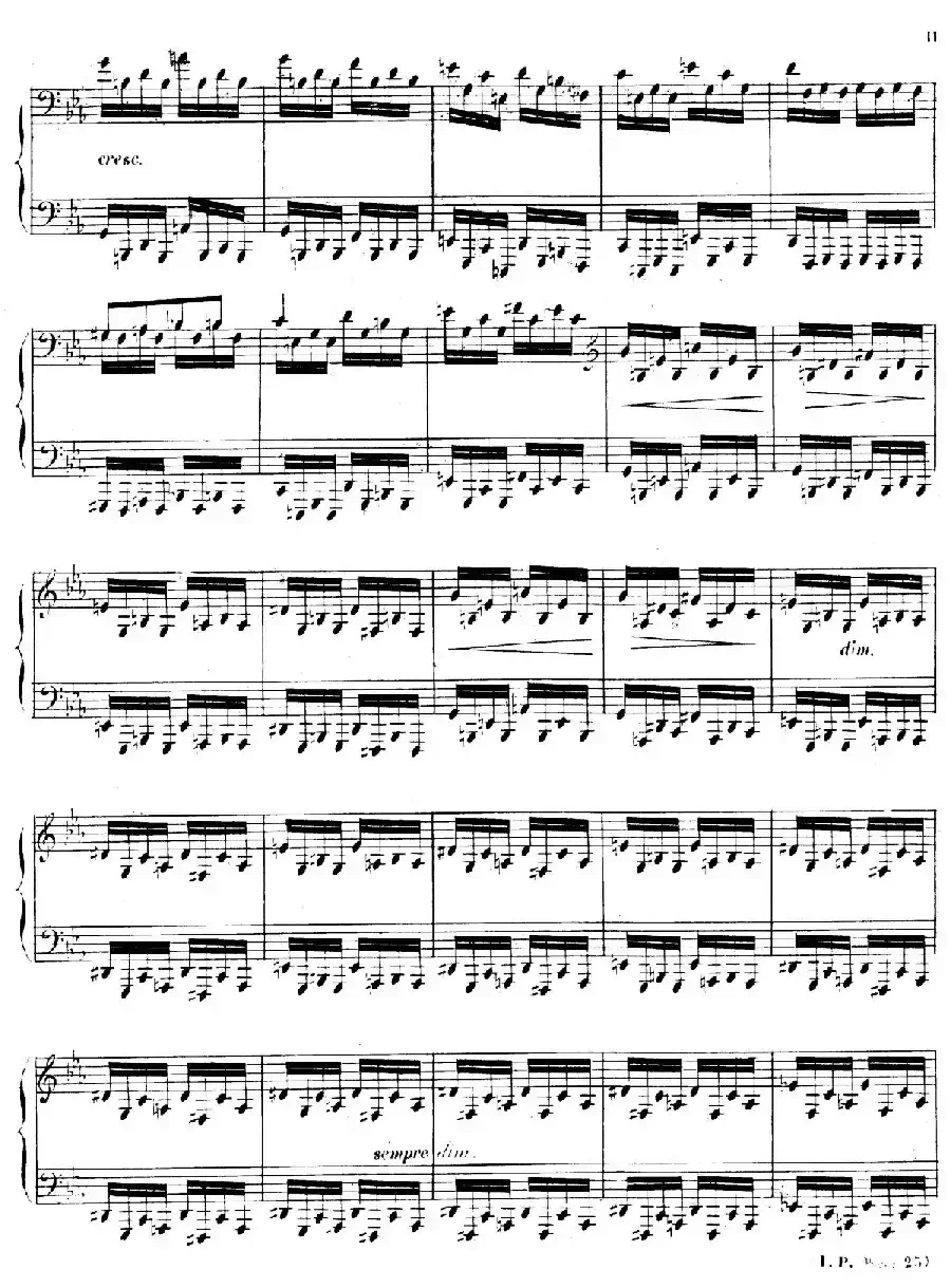 3 Grandes Etudes Op.76 No.3（3首华丽练习曲·3）