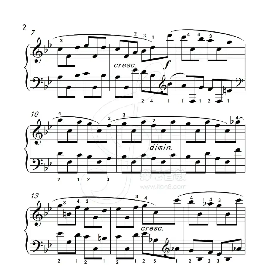 练习曲 9(克拉莫钢琴练习曲60首)