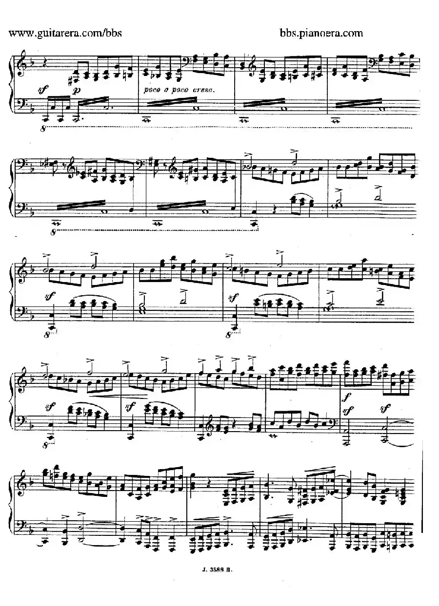 Theme with Variations and Fugue in F Major Op.14 （F大调主题变奏与赋格）