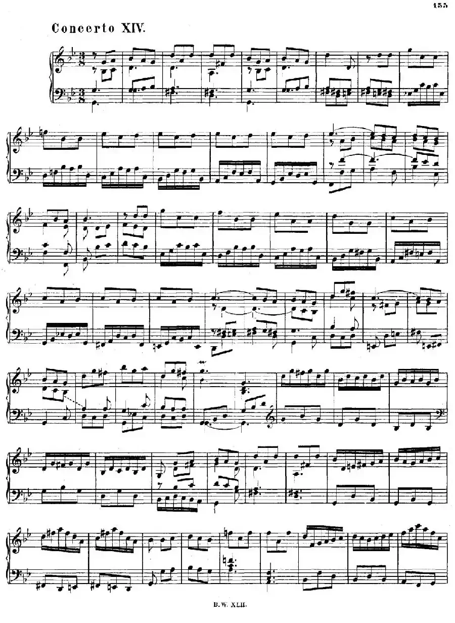 16 Concertos BWV 972-987（十六首为独奏古钢琴而作的协奏曲）（P91——100）