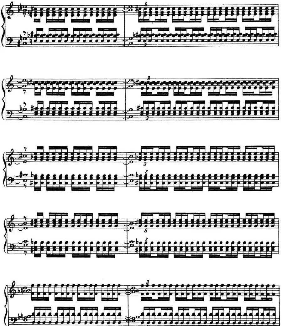 Technical Exercises S.146（李斯特钢琴技巧练习 BOOK Ⅸ）