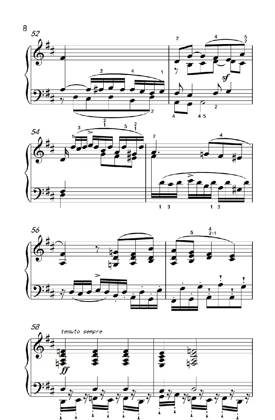 奏鸣曲 Opus 2 Nr.2 第二乐章(贝多芬奏鸣曲集 1)