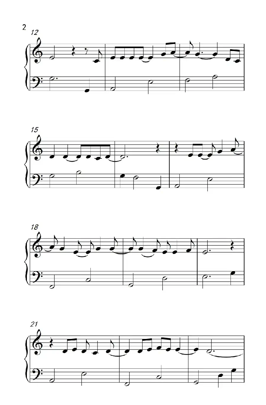 Let it Go(《弹吧音教》制谱版)