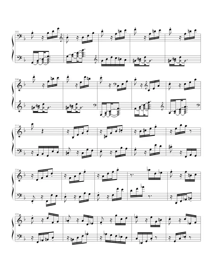 暴风雨(Beethoven's Sonata NO.17 Mov.3 )