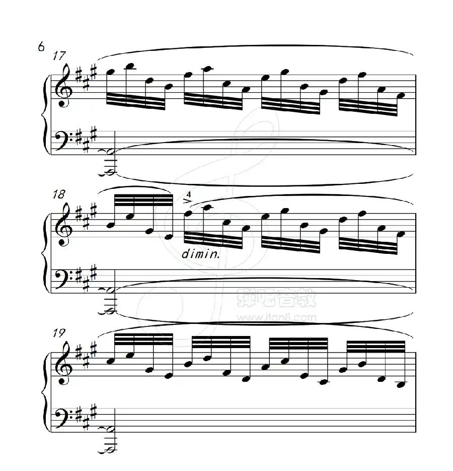 练习曲 38(克拉莫钢琴练习曲60首)