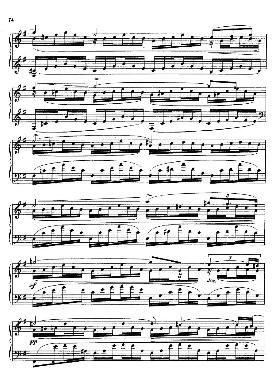 24 Characteristic Pieces Op.36（24首性格小品·15）