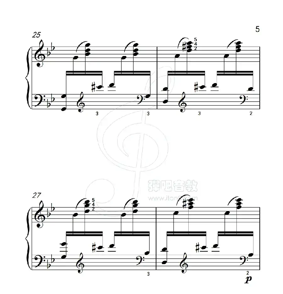 练习曲 42(克拉莫钢琴练习曲60首)