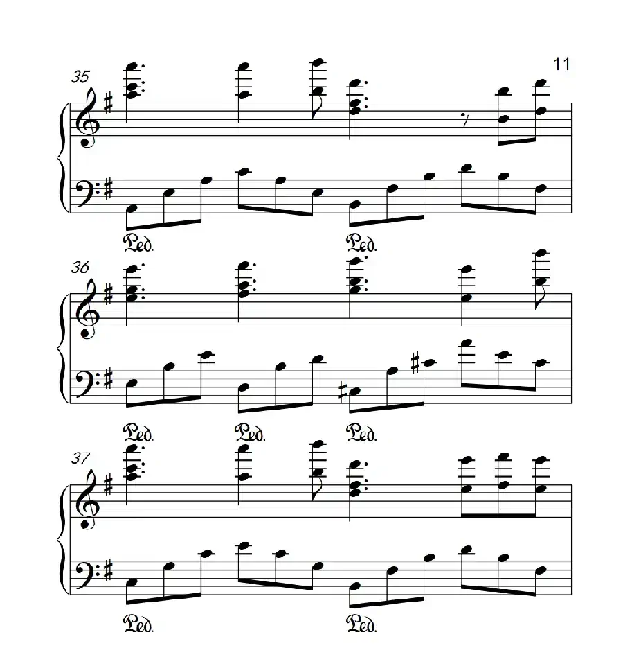 伊人如梦（《弹吧音教》制谱）