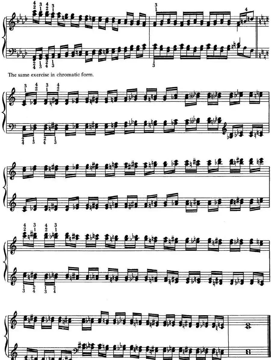 Technical Exercises S.146（李斯特钢琴技巧练习 BOOK Ⅴ）